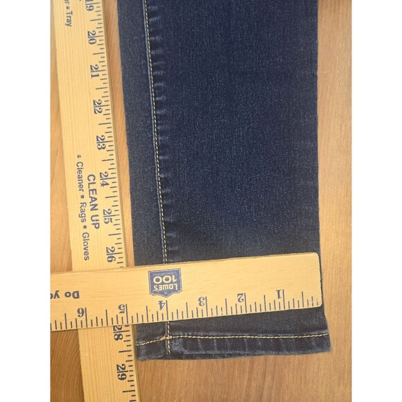 American Eagle Womens Stretch Denim Jeggings 2 28 x 28.5 Dark Wash - Picture 7 of 7
